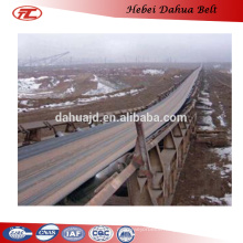 DHT-130 cold resistant polyester Rubber conveyor Belt factory